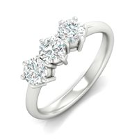 Anello Fanton Gioielli Donna TRILOGY in Oro Diamante 0.94 Ct ANOR-48-52 - ANOR-48-52